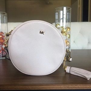 Michael Kors Blush Pink Circle Crossbody Bag